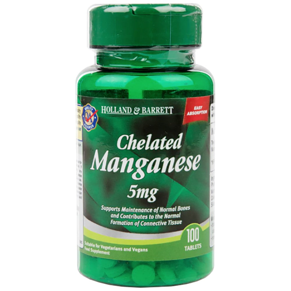 Chelatný mangán 5 mg 100 tabliet