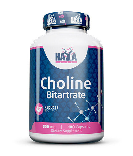 Cholín bitartrarát 500 mg / 100 čiapky.