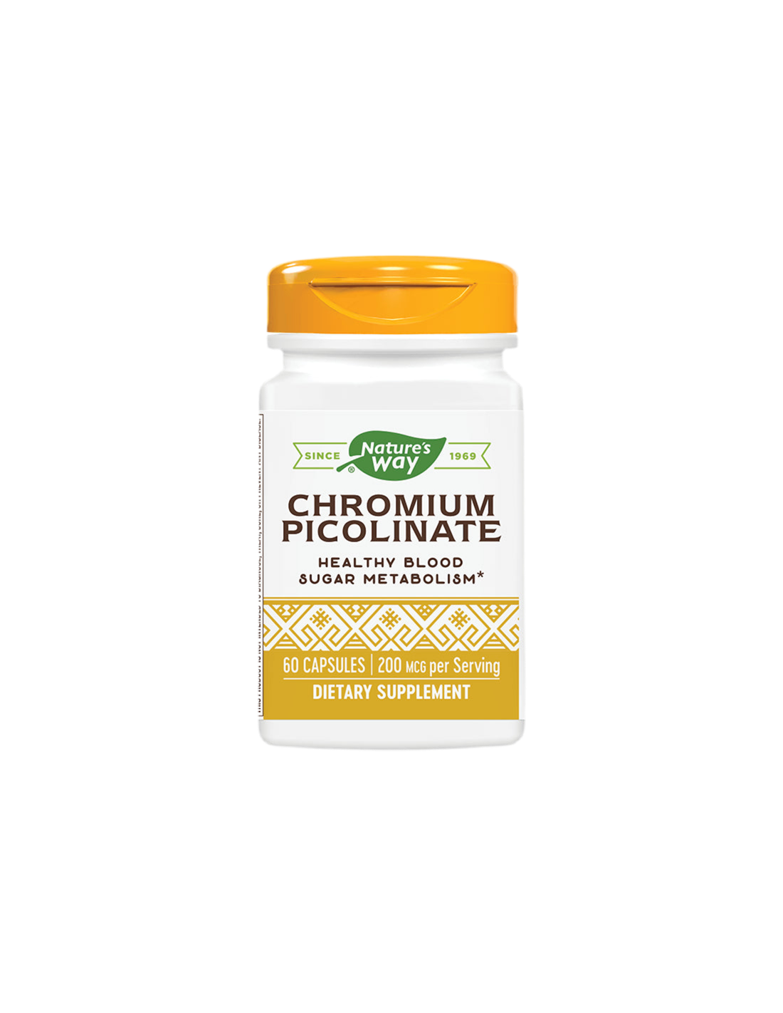 Chróm pikolinát 200 mcg - 60 kapsúl