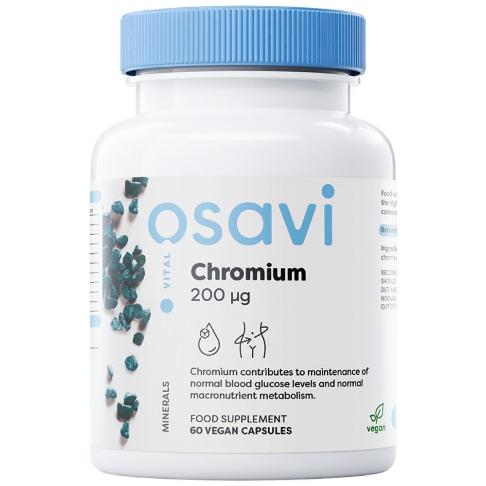 Chróm pikolinát 200 mcg - 60 kapsúl