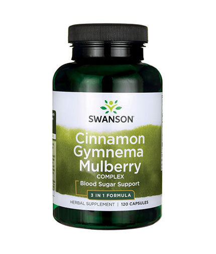 Cinnamon Gymnema Mulberry Complex 525 mg - 120 kapsúl