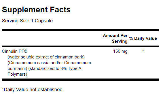 Cinnulín PF extrakt z škorice 150 mg - 120 kapsúl