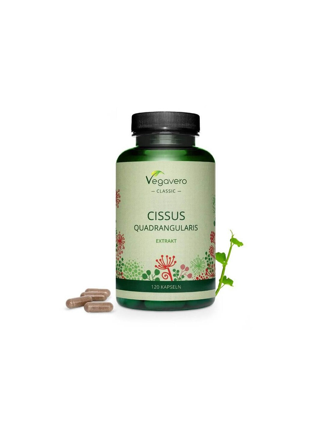 Cissus Quadrangularis, 120 kapsúl, 100% vegan <tc>Vegavero</tc>