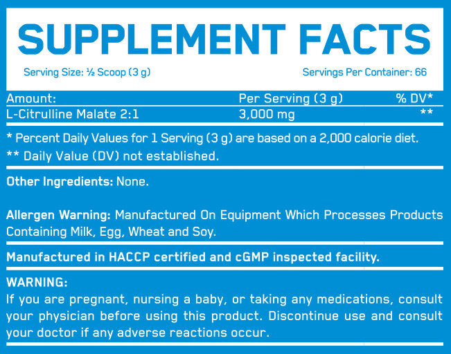 Citrulline Malate 3000 ™ - 200 gramov