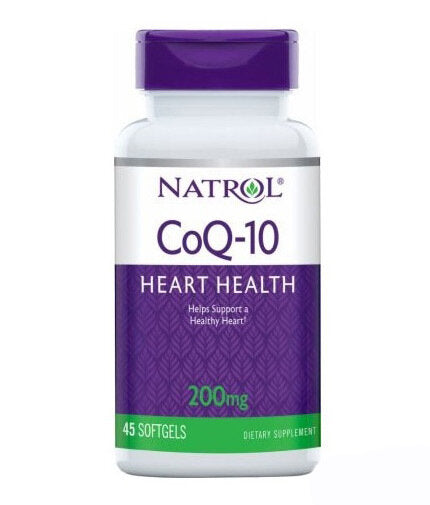 COQ-10 200 mg Health Health 45 Softgels
