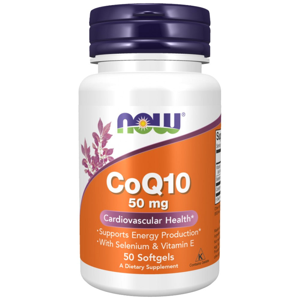 COQ10 50 mg + vitamín E - 50 gélových kapsúl