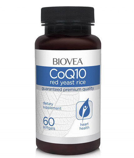 COQ10 60 mg a červená kvasinková ryža / 60 softgels