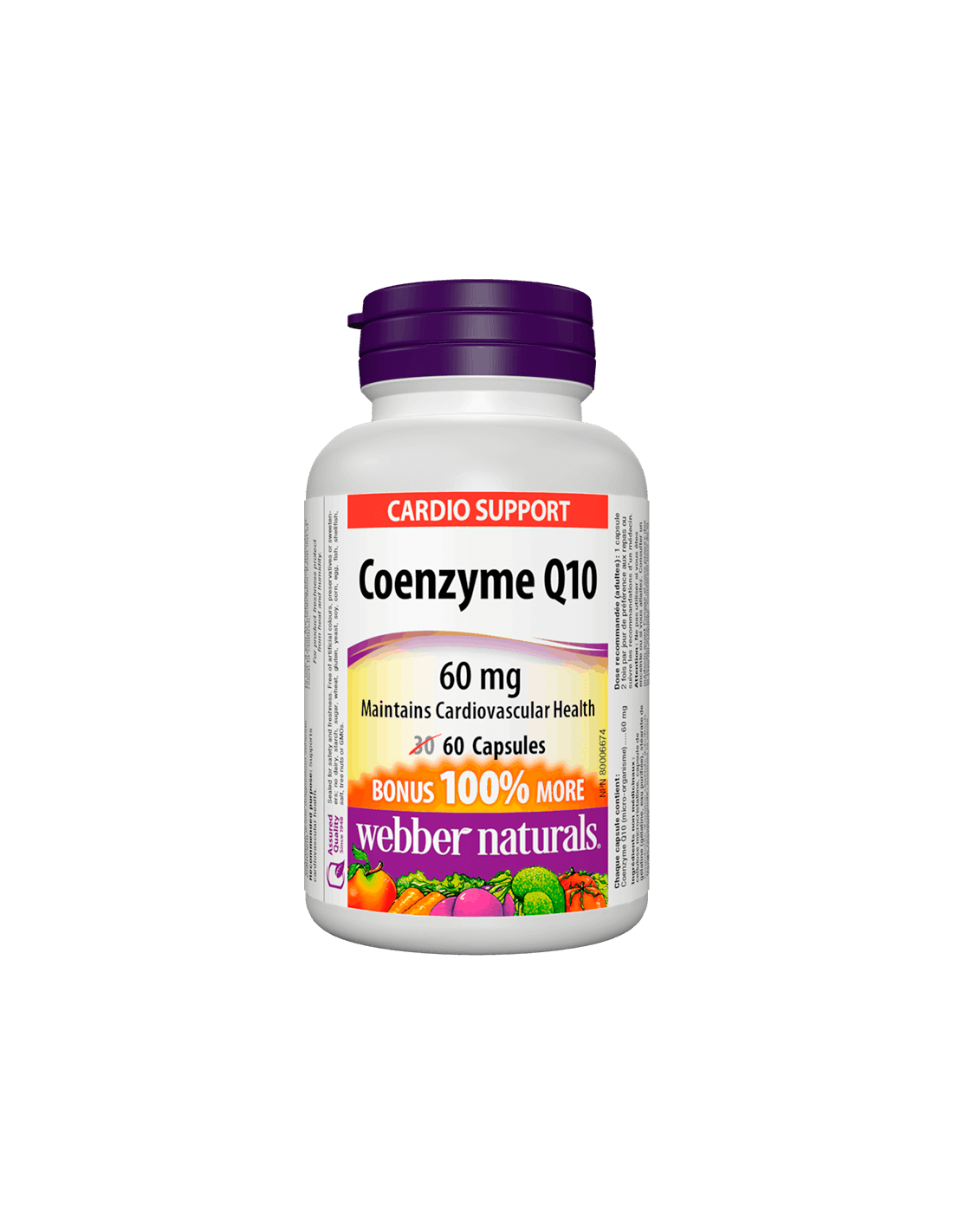 Coenzým Q10 / Coenzým Q10, 60 mg, 60 kapsúl