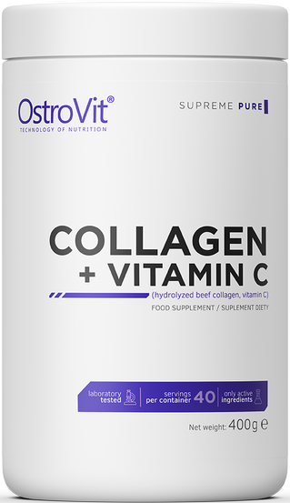 Kolagén + vitamín C/prášok - 400 gramov