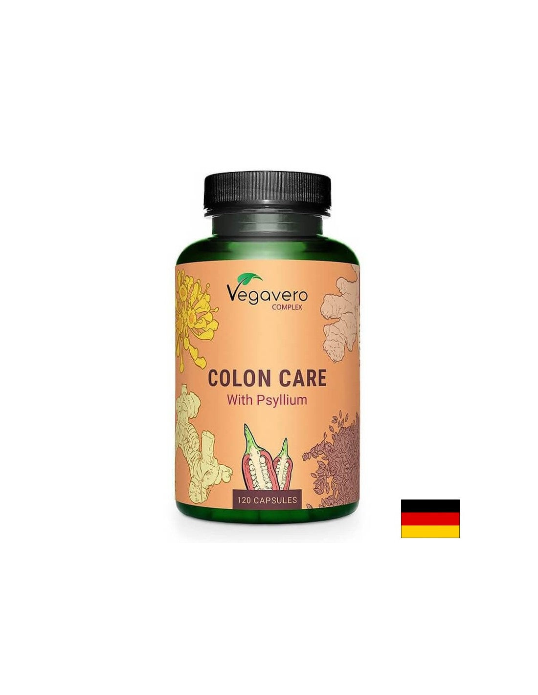 Colon Care Complex/ Colon Detox, 120 kapsúl, 100% Vegan <tc>Vegavero</tc>
