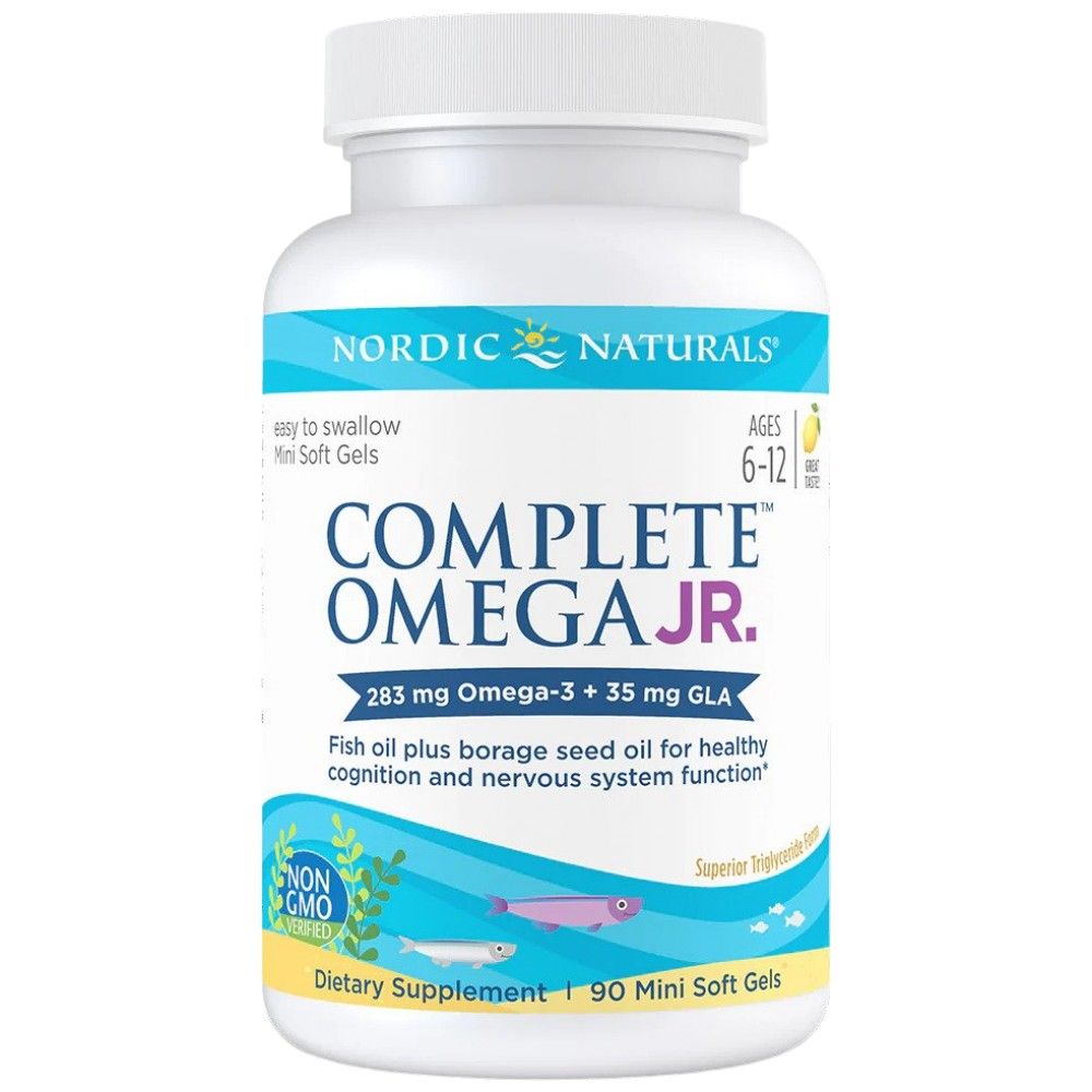 Kompletné Omega Junior 283 mg - 90 gélových kapsúl