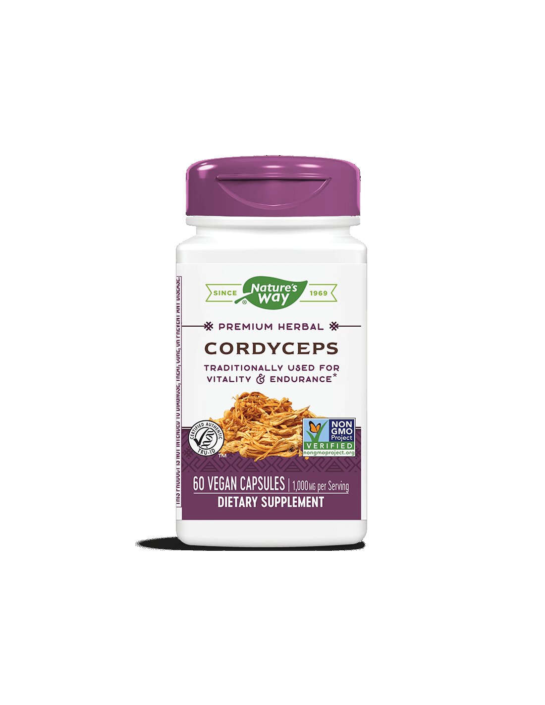 Cordyceps 500 mg x 60 kapsuly príroda
