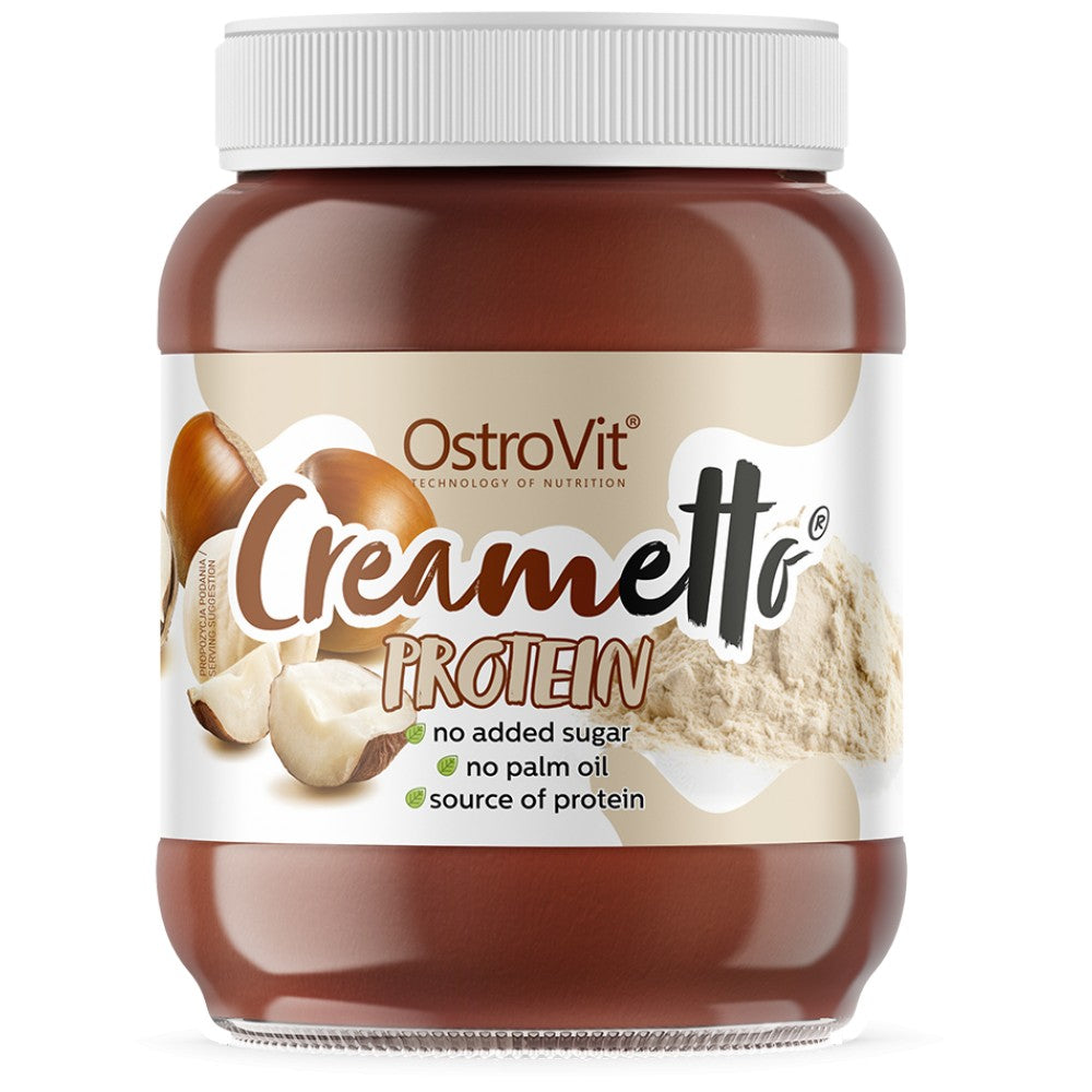 Creametto Protein | Vysoký proteínový krém - lieskové orechy 320 gramov