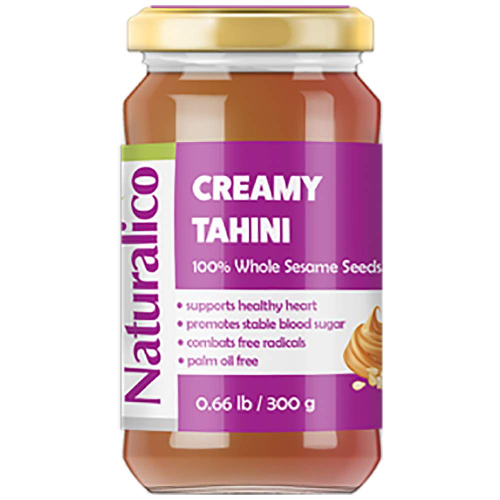 Krémové Tahini 100% celé sezamové semená - 300 gramov