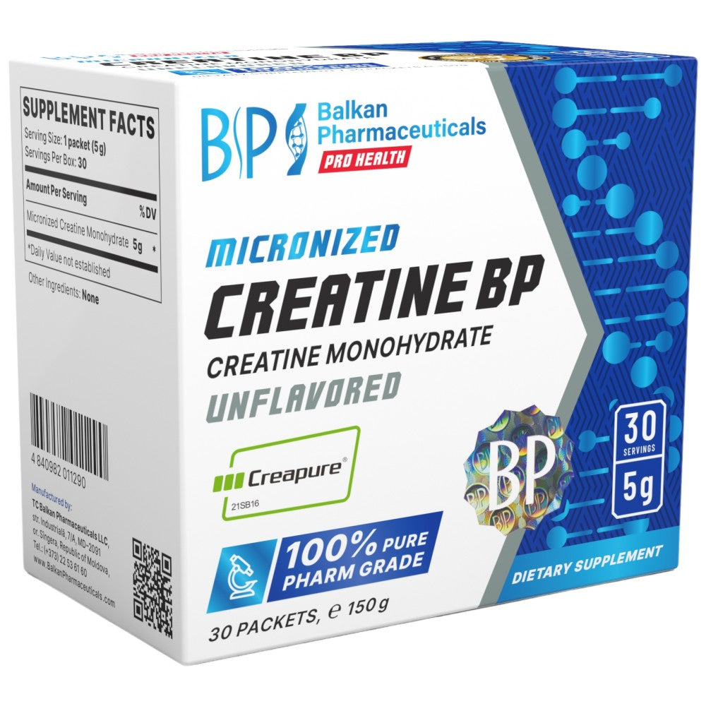 Kreatín BP vrecká Creapre® - 30 x 5 gramov