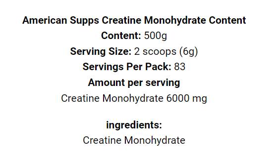 Kreatínový monohydrát - 500 gramov