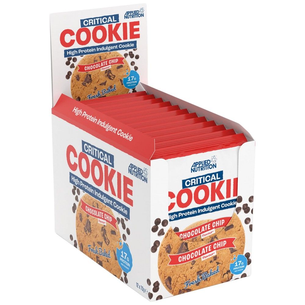 Kritický cookie Vysoké proteínové zhovievavé cookie - 12 x 85 gramov