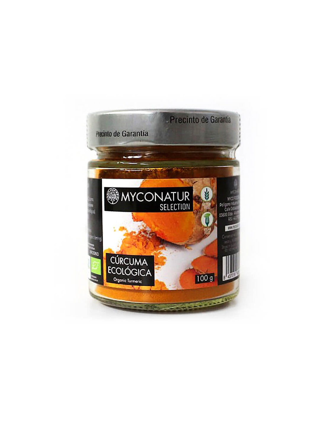 Bio kurkuma prášok (koreň) - Curcuma, Bio, 100 g <tc>Myconatur</tc>
