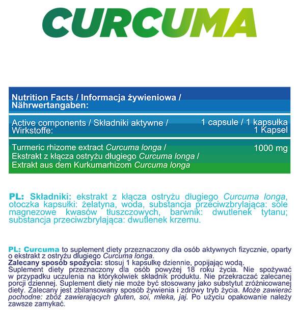 Curcuma | Kurkuma 1000 mg - 90 kapsúl