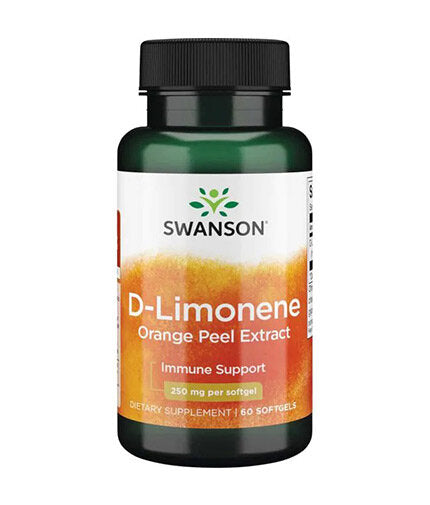 D-Limonénový oranžový extrakt s pomarančovým trupom 250 mg-60 gélových kapsúl