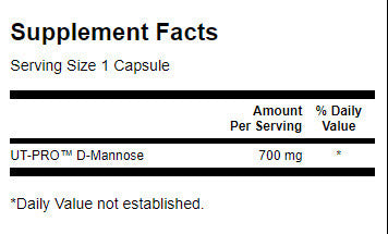 D -Mannos 700 mg - 60 kapsúl