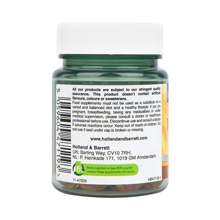 Vitamín E (vitamín E) Prírodný 400 IU 30 kapsuly Holland & Barrett