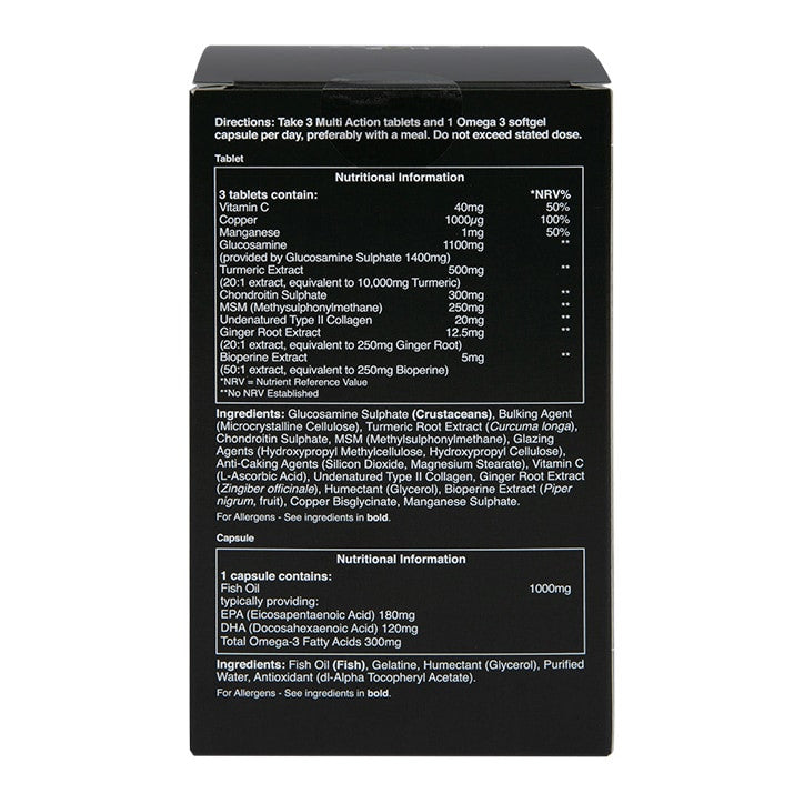 Expert Formula pre zdravé kĺby (podpora viacerých akčných spoločností) 90 tabliet a 30 kapsúl Holland & Barrett