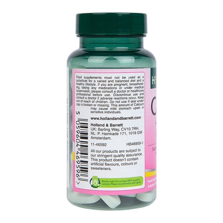 Horčík vápnika a vitamín D (vápnik, horčík a vitamín D) 60 tablety Holland & Barrett