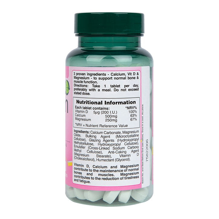Horčík vápnika a vitamín D (vápnik, horčík a vitamín D) 60 tablety Holland & Barrett
