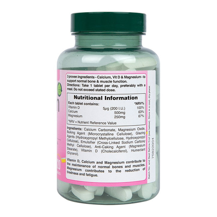 Vápnikový horčík s vitamínom D3 - 120 tablety