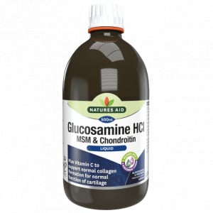 Koncentrovaný tekutý vzorec pre zdravé kĺby s glukozamínom, MSM a chondroitínom (glukozamín, MSM a chondroitín kvapalina) 500 ml Naturesaid