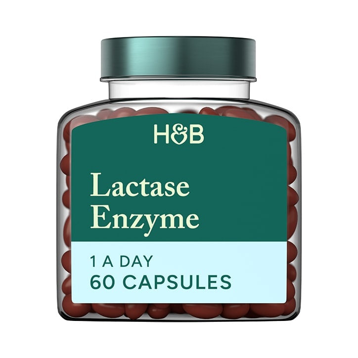 Laktázové enzýmy (enzým Super Lactázy) 125 mg 60 kapsulov Holland & Barrett