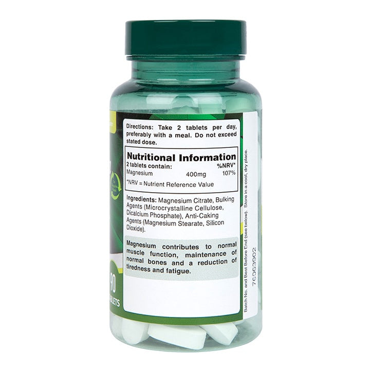 Vysoko pevnosť citrát horčíka 400 mg - 90 tabliet