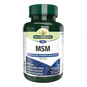 Metylsulfonylmetán MSM (metylsulfonylmetán MSM) 1 000 mg 90 tabliet Naturesaid