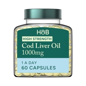 Olej z tresčej pečene 1 000 mg - 60 gélových kapsúl