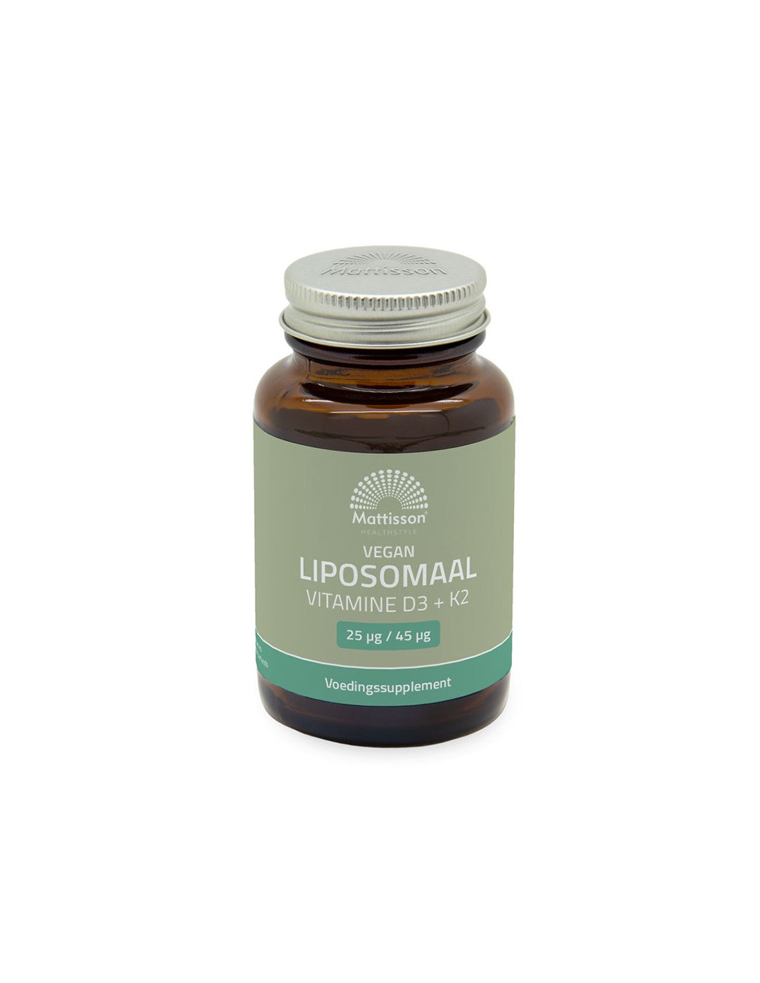 Kosti a obehový systém - Lipozomálny vegánsky vitamín D3 1000 IU + K2 45 µg, 60 kapsúl <tc>Mattisson Healthstyle</tc>