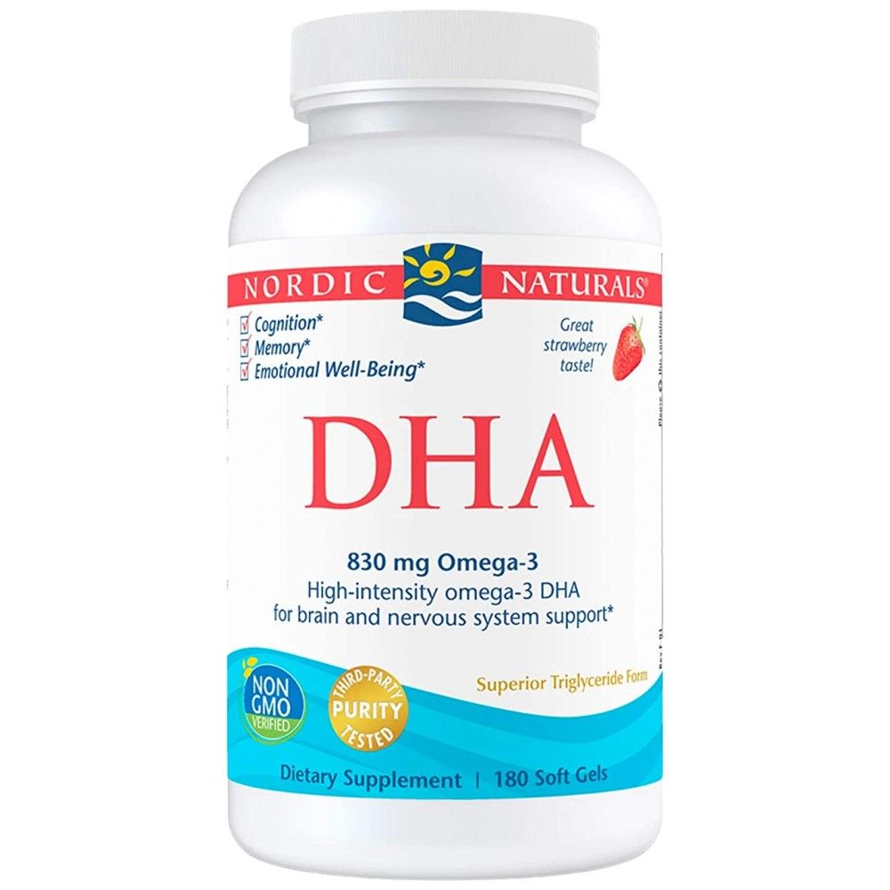 DHA 830 mg - 180 gélových kapsúl
