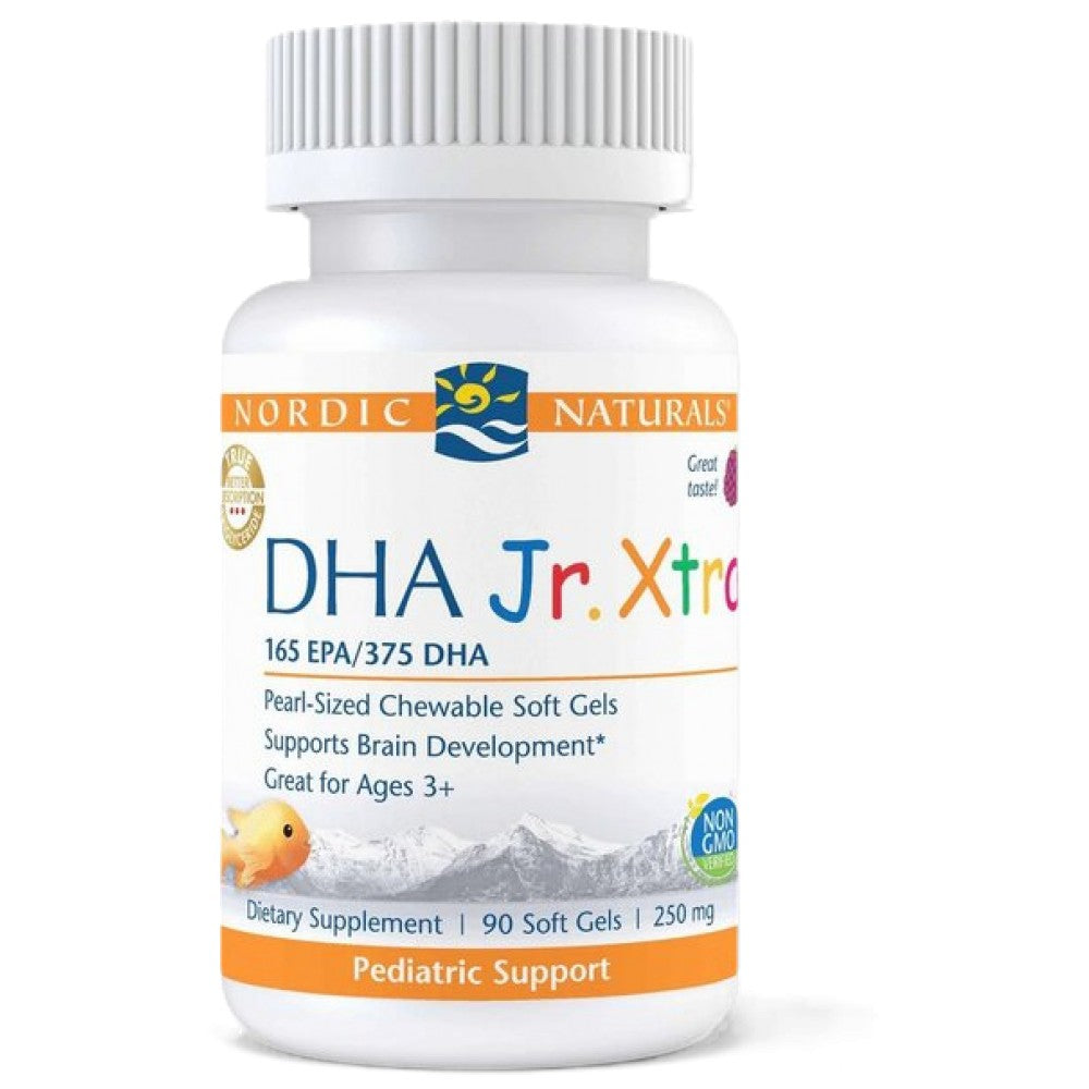 DHA Junior Xtra | 165 mg EPA a 375 mg DHA - 90 gélových kapsúl