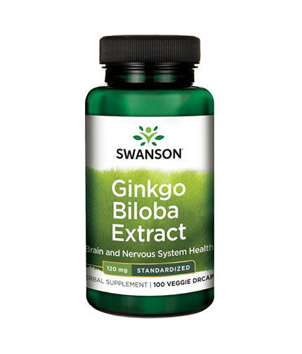 Štandardizované oneskorené uvoľnenie Ginkgo 120 mg - 100 kapsúl
