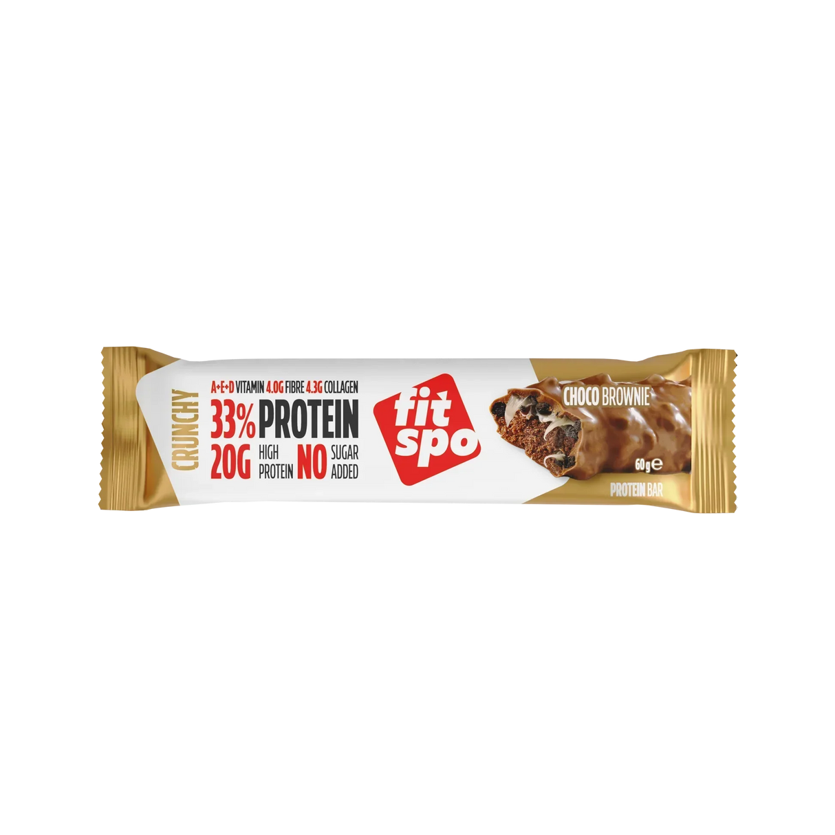 Radosť+ chrumkavý proteínový bar čokoládový koláčik - 12 x 60 gramov
