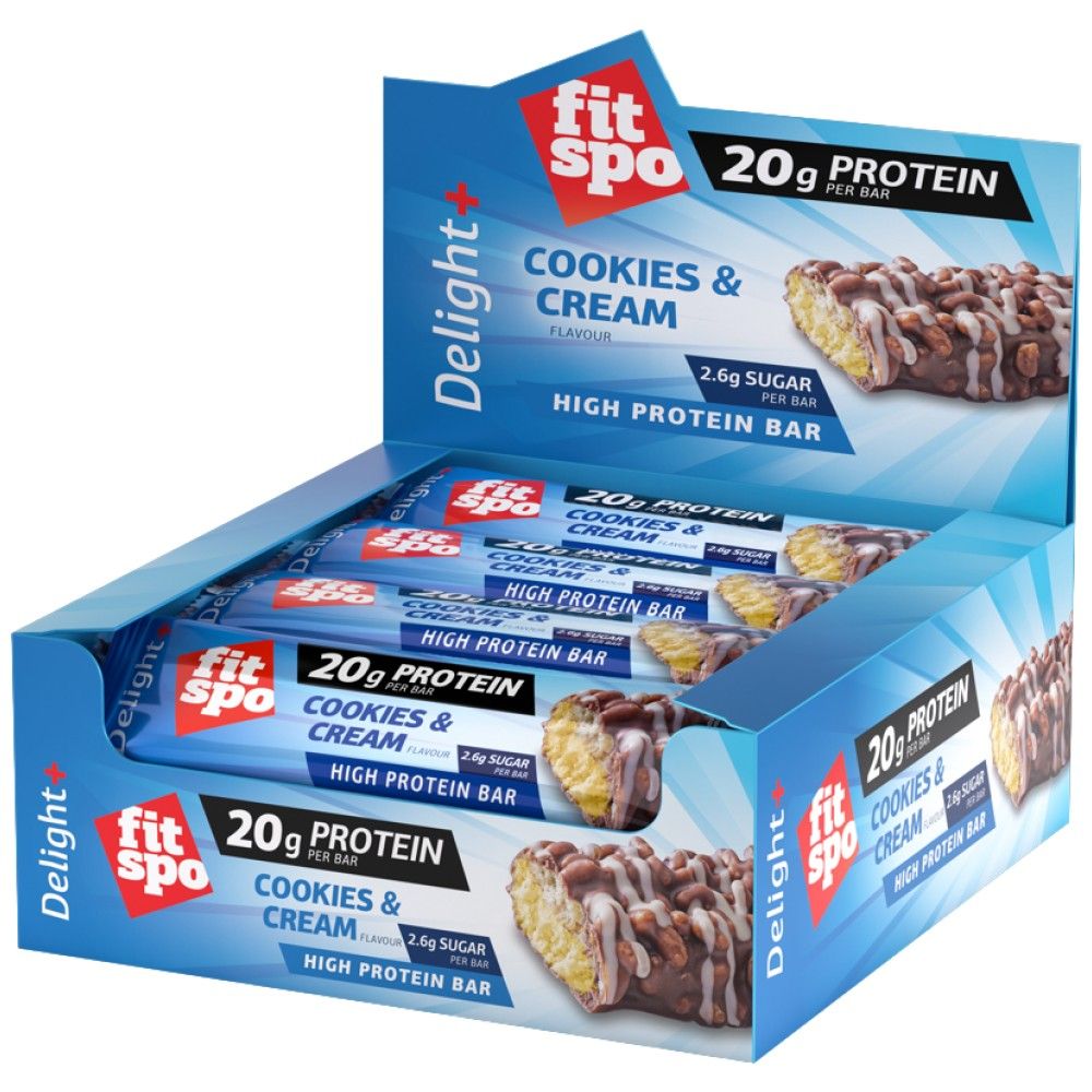 Cooky a krém na bielkovinové tyčinky - 12 x 60 gramov