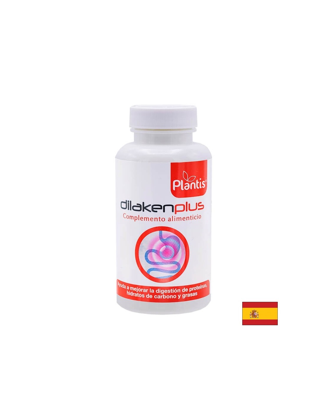 DilakenPlus Plantis® Tráviace enzýmy - Gastrointestinálne zdravie a kontrola zápalu, 90 kapsúl