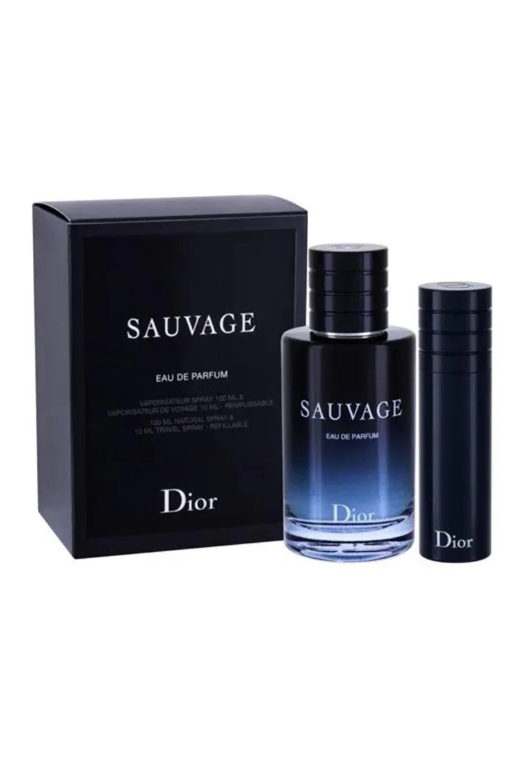 Pánska darčeková súprava <tc>DIOR</tc> Sauvage EDP 100 ml + EDP 10 ml