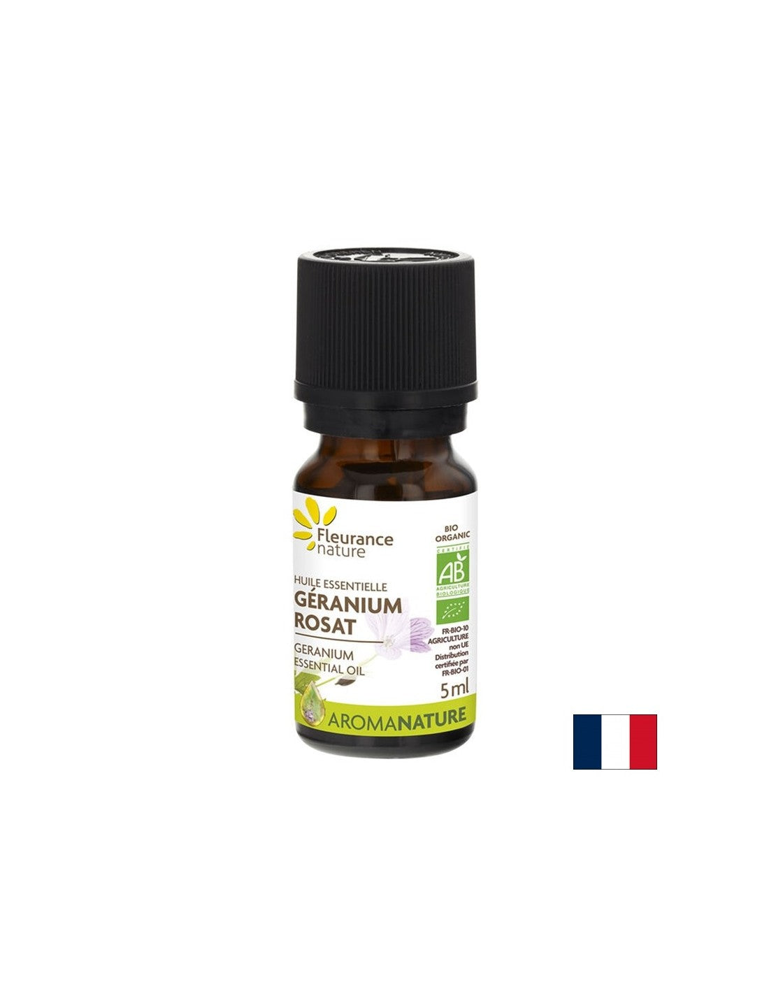 Éterický olej z geranium, Bio, 5 ml