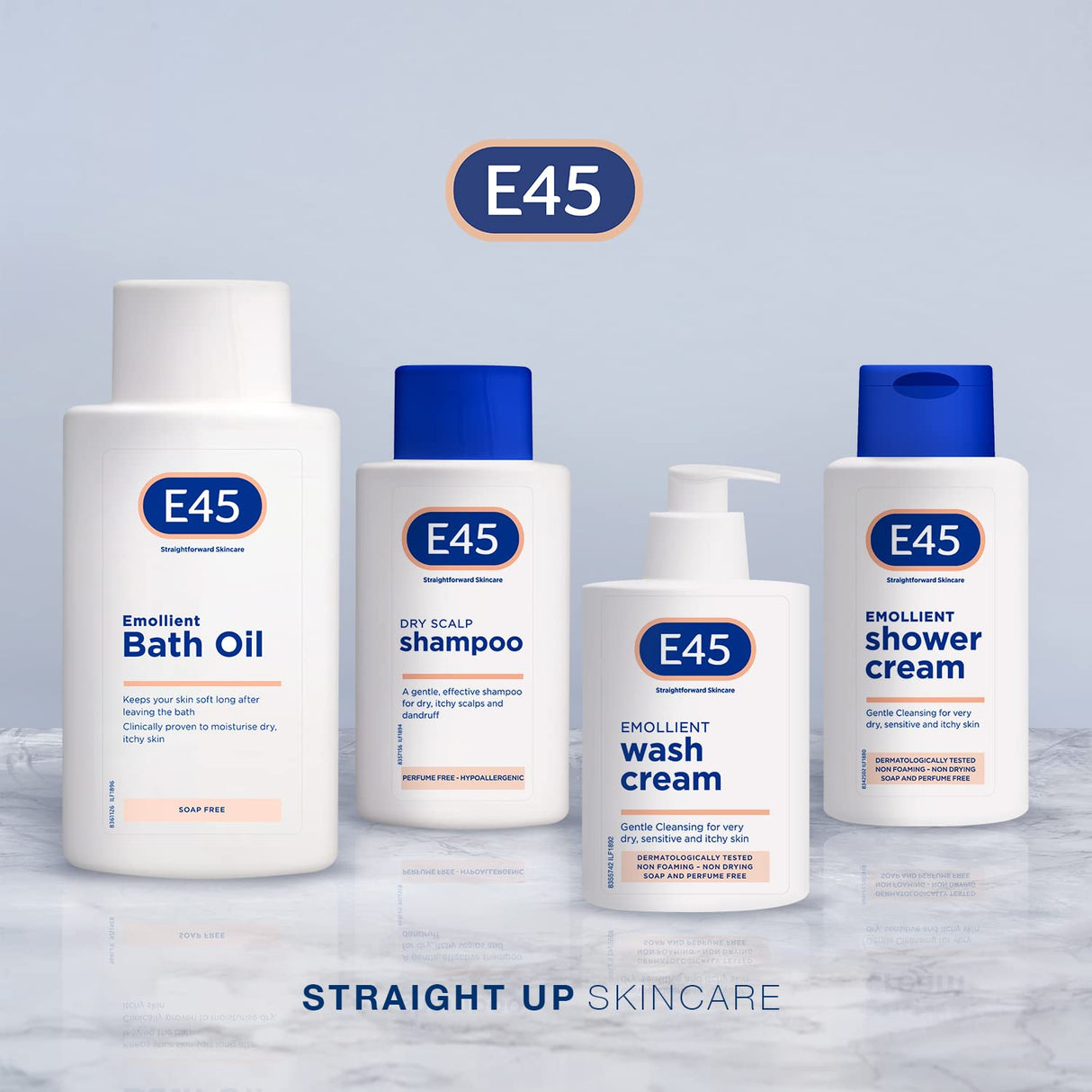 E45 Dermatologický šampón proti suchej pokožke hlavy - 200 ml