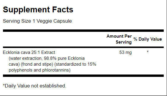 Ecklonia cava extrakt 53 mg - 30 kapsúl