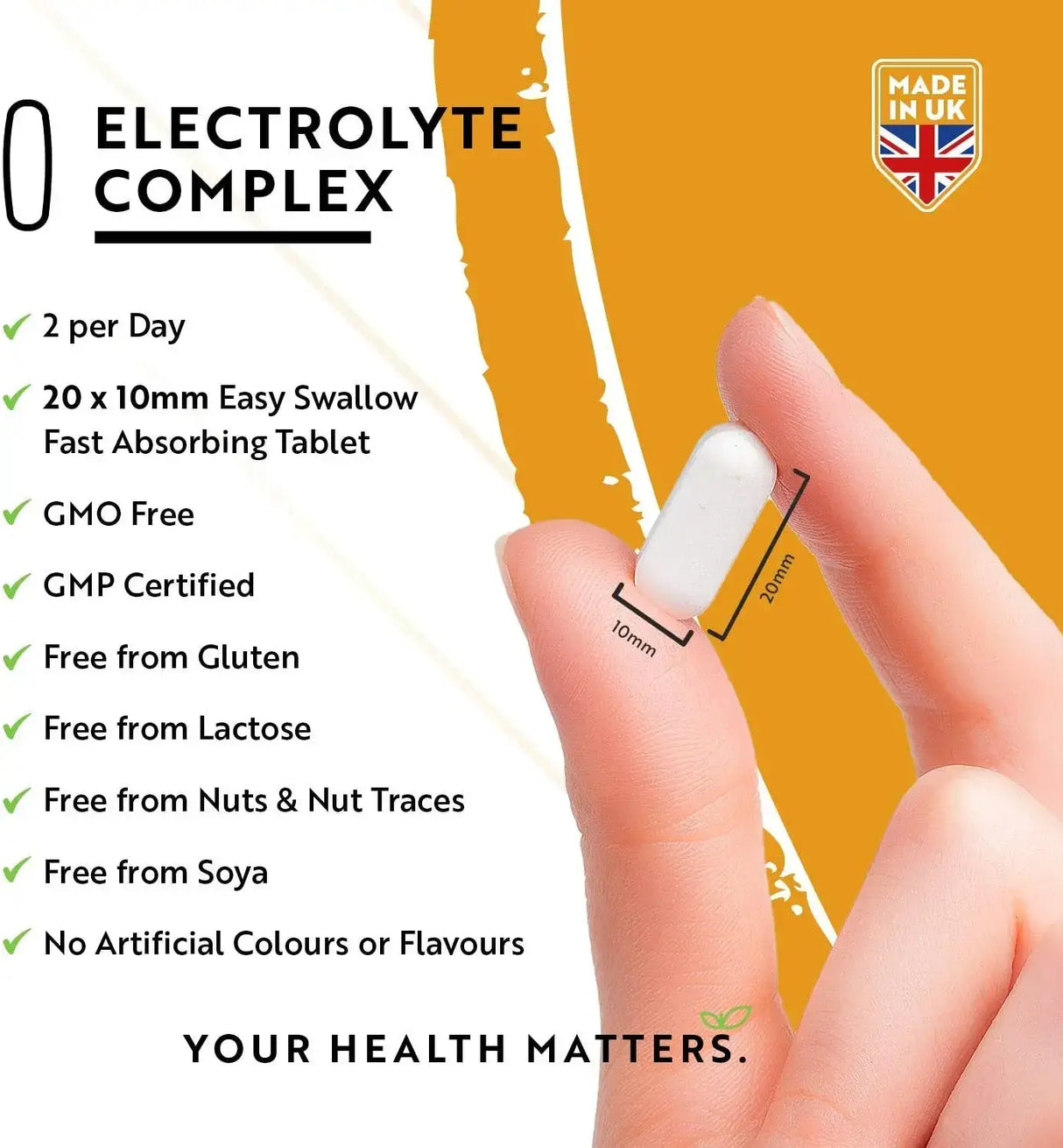 Komplex elektrolytov 240 vegánskych tabliet
