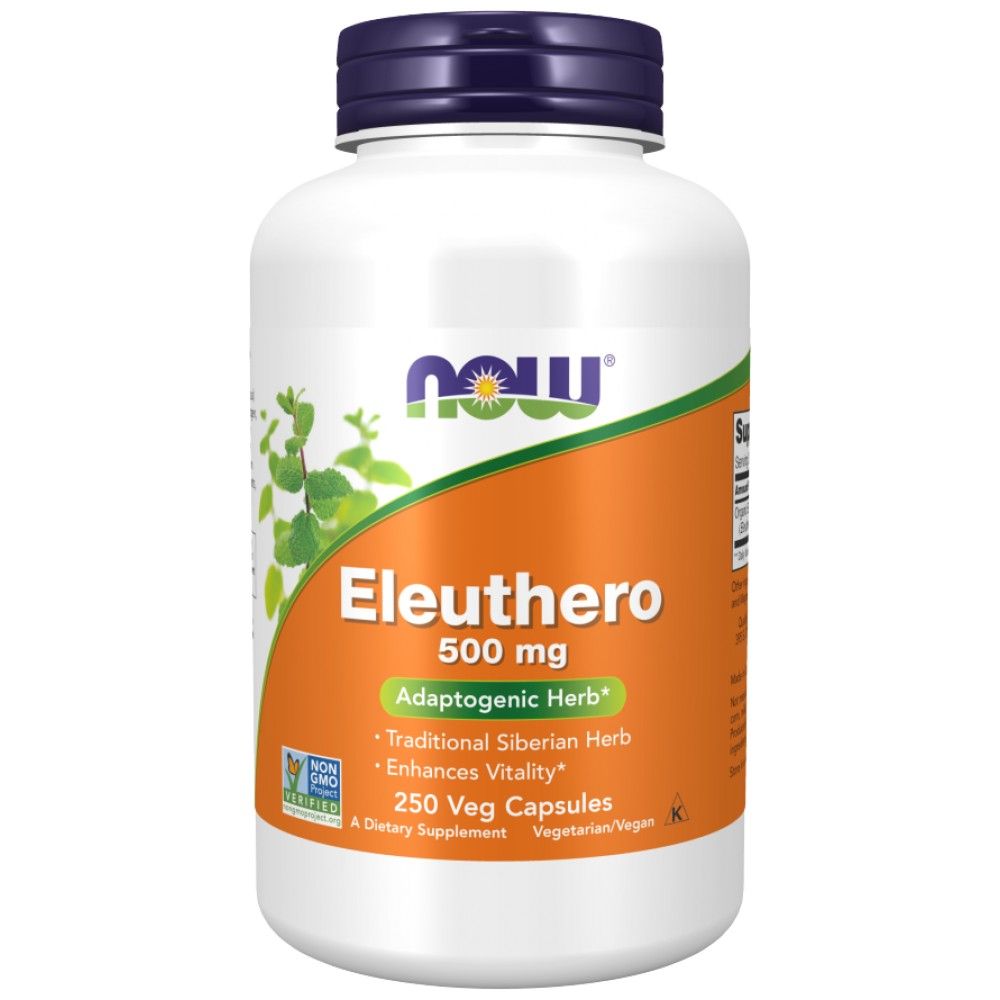 Eleuthero 500 mg | Sibírsky ženšen - 250 kapsúl