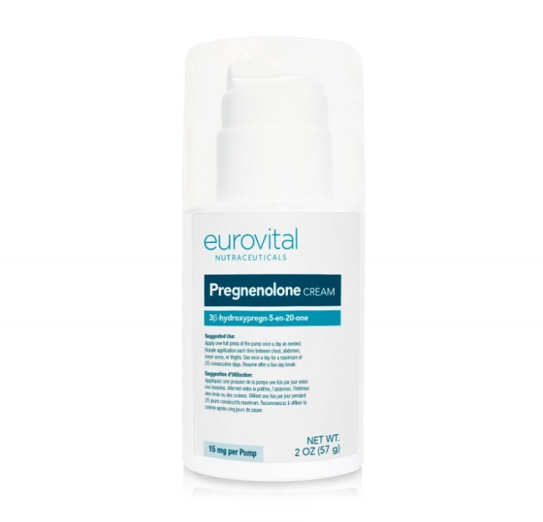 Eurovital Pregnenolone Cream - pregnenolón