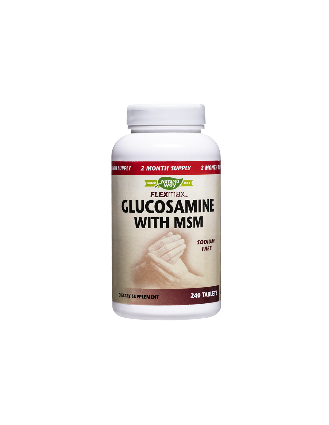 Flexmax ™ glukozamín sulfát MSM 875 mg - 240 tablety